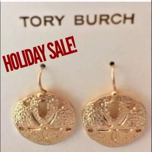 New w/out Tory Burch Sand Dollar Earrings -CCO